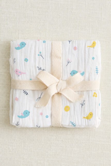 Muslin Single Layer Bath Towel - Tweety Cutie