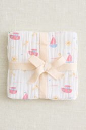 Muslin Single Layer Bath Towel - Little Sailor