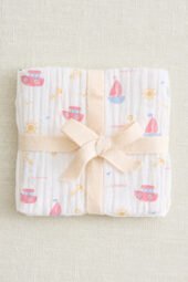 Muslin Single Layer Bath Towel - Little Sailor