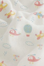 Muslin Multipurpose Swaddle Wrap - Born to Fly - Image 3