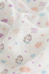 Muslin Multipurpose Swaddle Wrap - Magic Love - Image 3