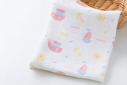 Muslin Multipurpose Swaddle Wrap - Little Sailor
