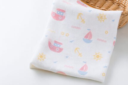 Muslin Multipurpose Swaddle Wrap - Little Sailor