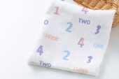 Muslin Multipurpose Swaddle Wrap - Number Games
