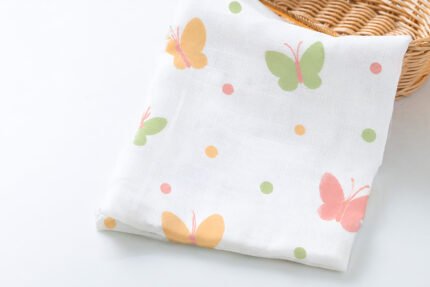 Muslin Multipurpose Swaddle Wrap - Blushy Wings