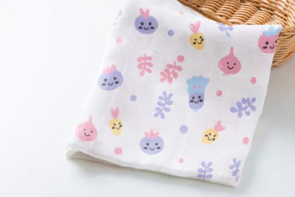 Muslin Multipurpose Swaddle Wrap - Halloween Veggies
