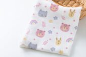 Muslin Multipurpose Swaddle Wrap - Bunny Bear