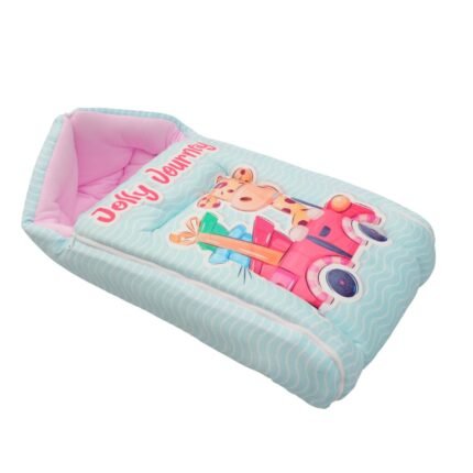 Velour Carry Bed - Jolly Journey (With Free Dry Sheet)