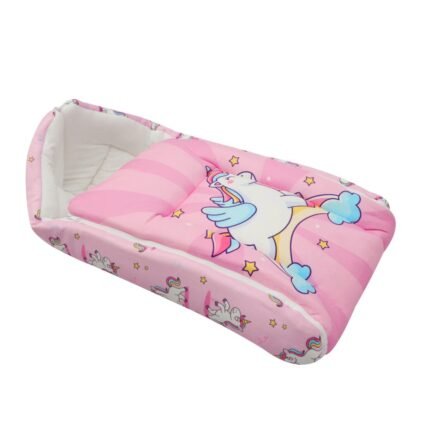 Velour Carry Bed – Unicorn (With Free Dry Sheet)