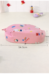 Feeding Pillow With Back Support  - Lucky Pooh Print - Roseate - Image 3