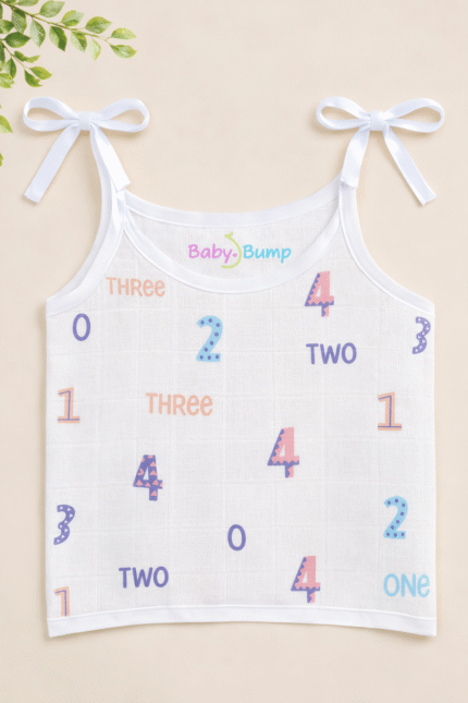 Muslin Strap Knot Jabla - Number Games