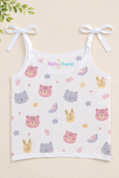 Muslin Strap Knot Jabla - Bunny Bear