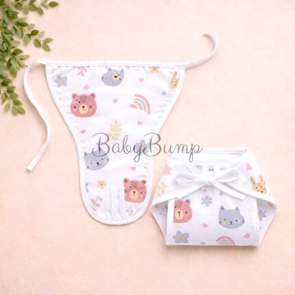 Mulsin Nappy - Bunny Bear