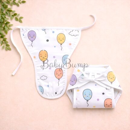 Mulsin Nappy - Happy Balloons