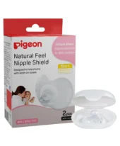 Pigeon Natural Feel Nipple Shield 2pcs Size 1 with case