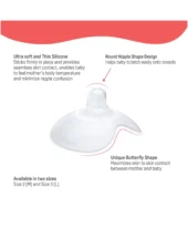 Pigeon Natural Feel Nipple Shield 2pcs Size 1 with case - Image 3