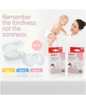 Pigeon Natural Feel Nipple Shield 2pcs Size 1 with case - Image 2