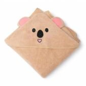 Cotton Coral Hooded Towels - Browny Mouse