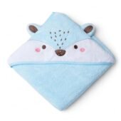 Cotton Coral Hooded Towels - Winter Woods