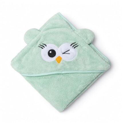 Cotton Coral Hooded Towels - Crazy Bird