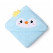 Cotton Coral Hooded Towels - Penny Penguin