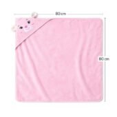 Cotton Coral Hooded Towels - Bella Bunny - Image 5