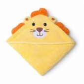Cotton Coral Hooded Towels - Lion