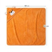 Cotton Coral Hooded Towels - Rusty Bear - Image 5