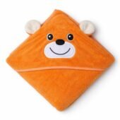 Cotton Coral Hooded Towels - Rusty Bear