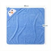 Cotton Coral Hooded Towels - Ocean Splash - Image 5
