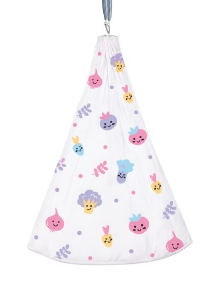 Cotton Cradle Cloth - Halloween Vegies