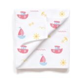 Cotton Cradle Cloth - Little Sailor - Image 2