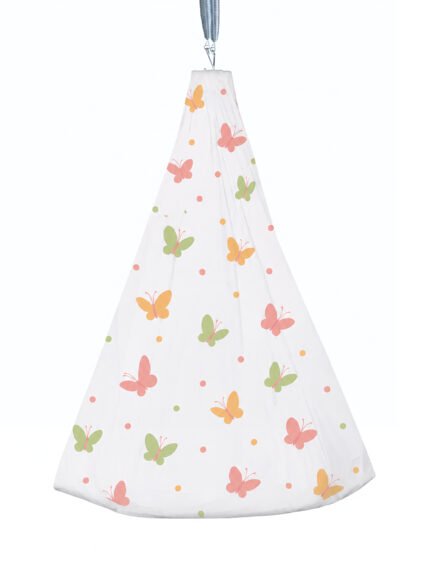 Cotton Cradle Cloth - Blush Wings