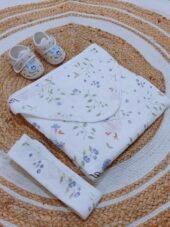 Hooded Towel Polyfil - Moonberry - Image 2
