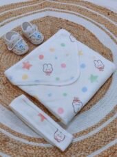 Hooded Towel Polyfil - Twinkle Bunny - Image 2