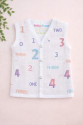 Muslin Front Open Jabla -Pack of 5 (Combo -1) - Image 5