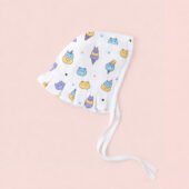 Muslin Cap Mitten Booty Set - Ice Cream - Image 3