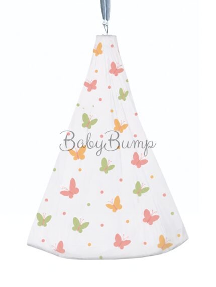 Cotton Cradle Cloth - Blush Wings