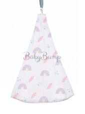 Cotton Cradle Cloth - Hazy Rainbow