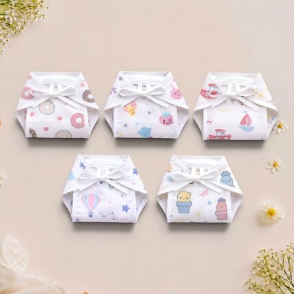 Mulsin Nappy - Pack of 5 (Combo -2)