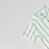 Crinkled Muslin Shirt-Shorts Set - Pin Stripe - Image 2