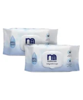 Mothercare Baby 99% Pure Water Baby Wipes - Pack of 80 (Pack of 2)