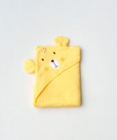 Muslin Bubble Crinkled Hooded Blanket - Crayola  (Puppy)
