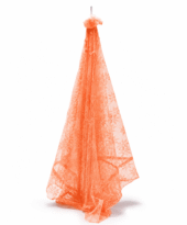 Baby Mosquito Net - Umbrella Folding - Orange - Image 2