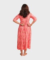 Feeding Maxi Gown - Raspberry - Image 3
