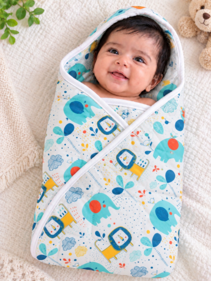 CloudNest Baby Wrapper - African Safari