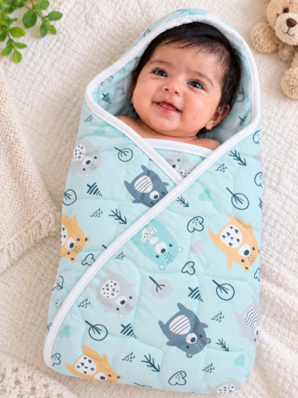 CloudNest Baby Wrapper - Cuddly Bear