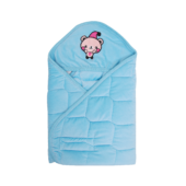 VelvetHug Baby Wrapper - Blue Bell - Image 2