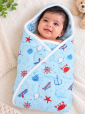 VelvetHug Baby Wrapper - Little Sailor