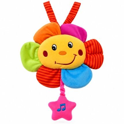 Baby Cradle Musical Pull String Toy – Flower